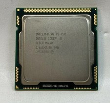 Intel Core i5-750 2.66GHz Quad-Core SLBLC CPU Processor