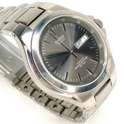 CASIO LINEAGE LIN-171J Titanium Watch From Japan