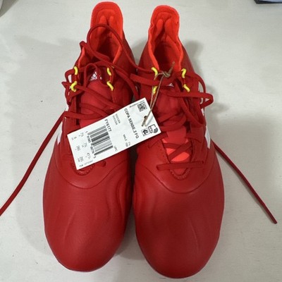 Adidas Copa Sense.2 FG Red White Leather Soccer Boots FY6177 size 8