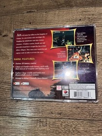 Soul Fighter (Sega Dreamcast, 1999) Complete In Box