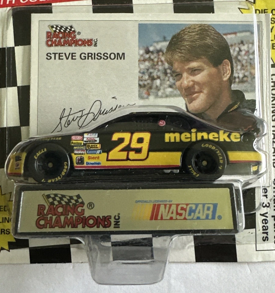 Silenciadores Racing Champions 29 Steve Grissom 1995 Nascar Meinke Chevy Monte Carlo Foto 3 de 4