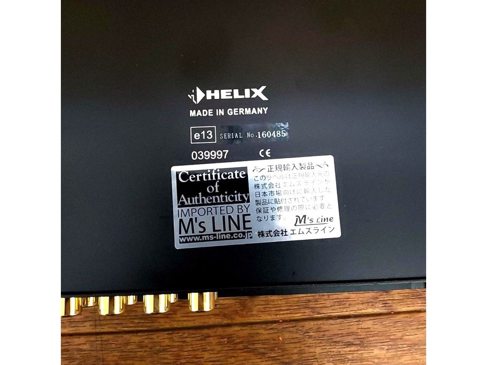 HELIX DSP 30-Band Equalizer DSP Sound Processor Tested Working w/ Mic ...