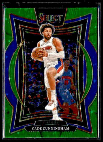 2024-25 Panini Select 65 Cade Cunningham Detroit Pistons Green Stars Prizm