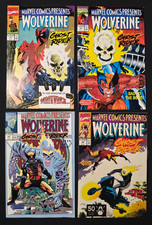 MARVEL COMICS PRESENTA 68 69 70 71 LOTTO GHOST RIDER WOLVERINE V 1 SET Marvel