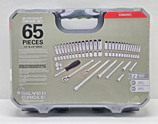 Matco Tools Silver Eagle Chrome Set 65 Pieces 14 38 Drive Sab65sea
