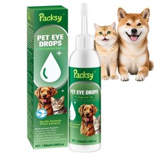 2 120ml/4.06fl oz Pet Eye Drops for Dogs and Cats,Solution for Redness,Itch...