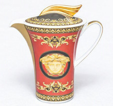Versace by Rosenthal Medusa Red Creamer Milk Jug Germany Porcelain