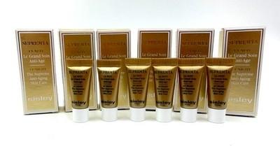 Lot of 6: Sisley At Night The Supreme Anti-Aging Skin Care 2ml *6=12ml Total