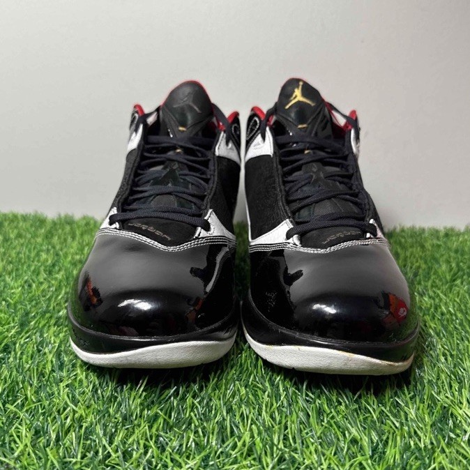 Nike Air Jordan 2009 Hall of Fame Black Red Size 11.5 Sneakers w