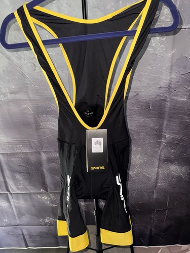 Skins Uomo Elite Bavaglino Pantaloncini XS Small Large Ciclismo Bici Triathlon Compressione  - Foto 4 di 24