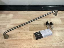 Moen YB2324BN Glyde 24-Inch Bathroom Towel Bar in Brushed Nickel