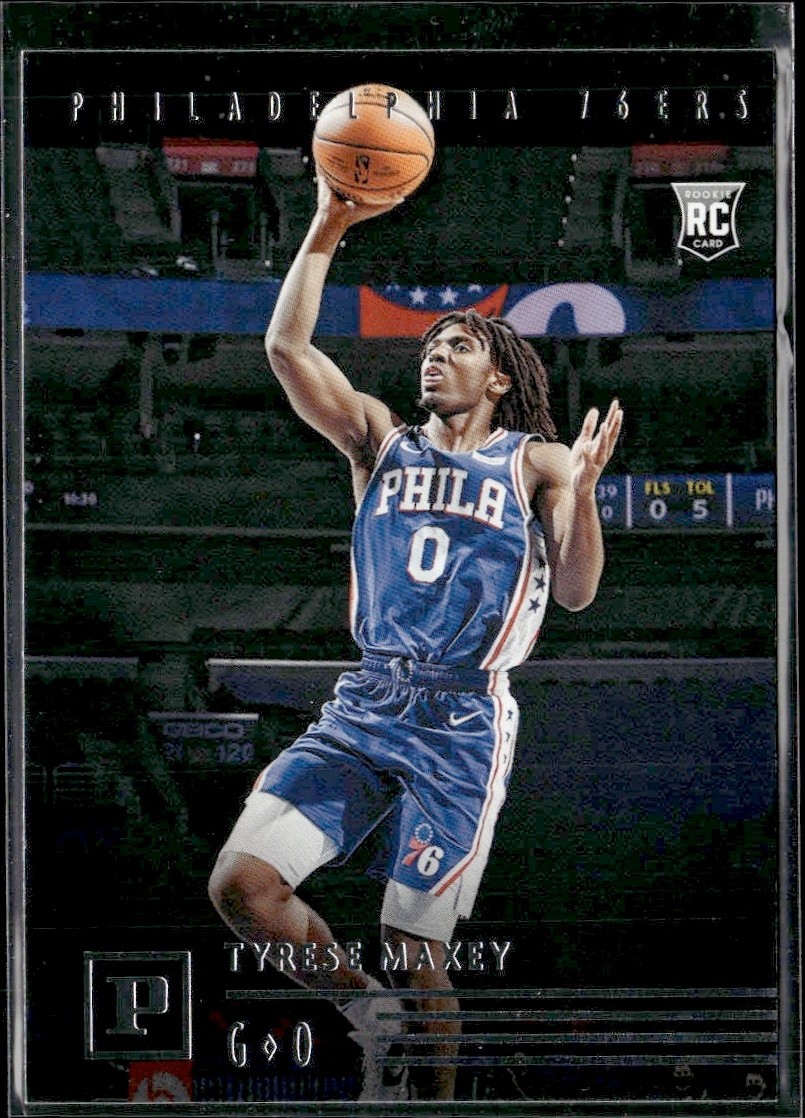 2020-21 Panini Chronicles Tyrese Maxey RC #116 Rookie Basketball
