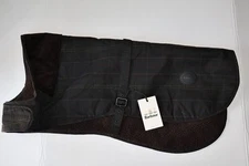 Barbour Tartan Wax Dog Coat Fleece Olive Brown New DCO0031OL71 Extra Large XL