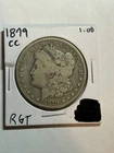 1879-CC Morgan Silver Dollar VG/F Key Date CC