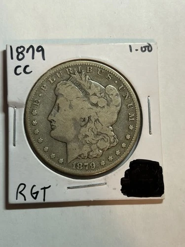 1879-CC Morgan Silver Dollar VG/F Key Date CC