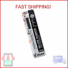 PILOT Metallic Permanent Paint Markers, Silver, Extra Fine Point, Single Pen 41
