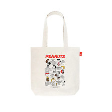 PEANUTS Snoopy PEANUTS ROOTOTE Tall Bag 1A Ivory