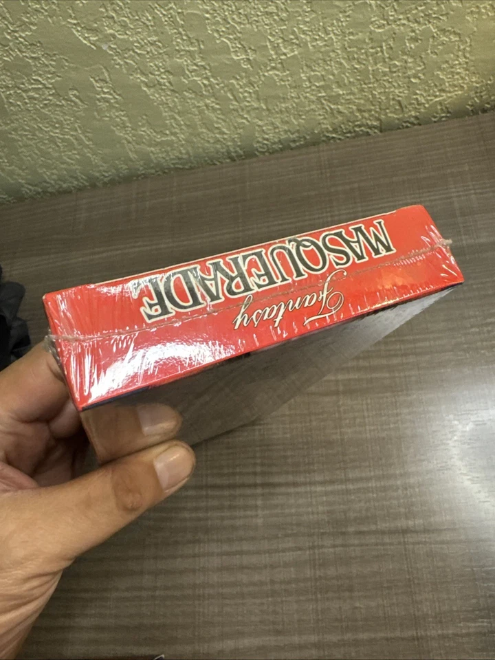 HTF RARE SEALED VHS - FANTASY MASQUERADE DATED 1987 60 MINS EROTICA - Immagine 2 di 4