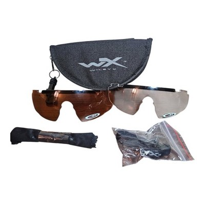 Wiley X Saber Clear & Orange Replacement Lenses With Case