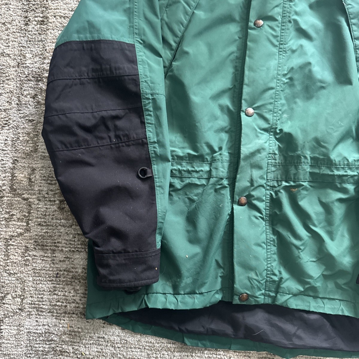 Vintage The North Face Light Jacket Green Mountain Guide