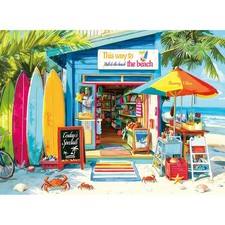 Beach Shop Jigsaw Puzzle for Adults 500 Pieces 20.5 x 15 Inch