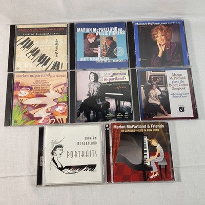 Marian McPartland Piano Jazz 8 CD LOT Hard Bop Post Bop Swing ... Discs EUC - NM