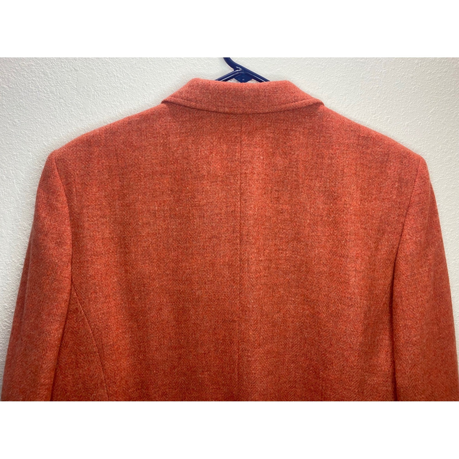 Pendleton Wool Blazer Jacket Womens L Orange Exce… - image 13