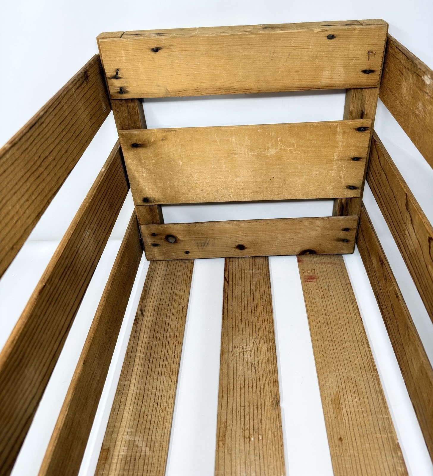 VINTAGE Foot High Melons Girlie Fruit Crate Man Cave Farm House Advertising