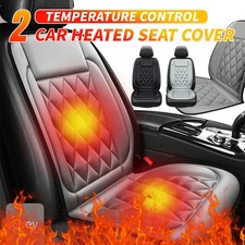 Car Heated Seat Cover 2 Gear Adjustable Heating Electric Seat Cushion Non-slip