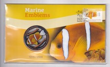 AUSTRALIAN PNC 2024 MARINE EMBLEMS QUEENSLAND ANEMONEFISH MEDALLION #M3818