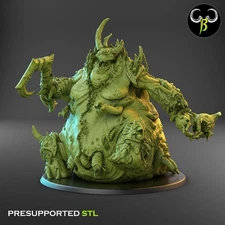 1 Arch Desecrator Warrior, Dark Legions, 3D Printed ClayBeastCreation