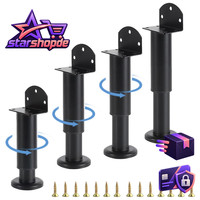 Verstellbare MöBelfüßE L-FöRmig 12-18Cm 4 StüCk HöHenverstellbar MöBel FüßE