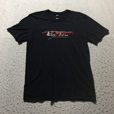 Hells Kitchen Minneapolis T Shirt Mens M Medium Black Graphic Print Short Sleeve