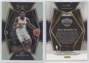 2021-22 Panini Select Premier Level Silver Prizm Trey Murphy III #151 Rookie RC