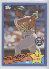 2020 Topps 1985 Topps Baseball All-Stars Blue Rickey Henderson #85AS-6 HOF 04br