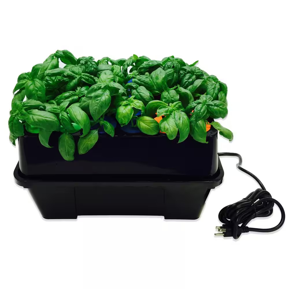 24 site aeroponic clone machine | viagrow 602573081938 hydroponic system single