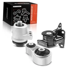  3PCS Engine Motor Mount Transmission Mount and Torque Strut Mount Set 