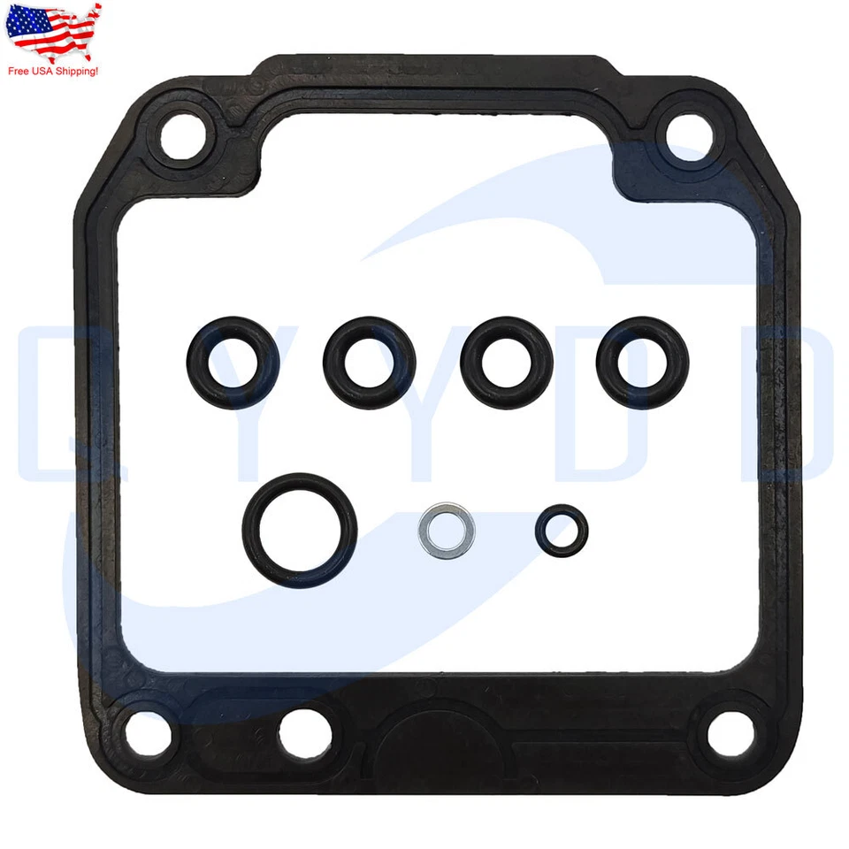 4X For YAMAHA XJ550 1981-1983 Maxim 550 Carburetor Repair Kit Diaphragm Float - Image 3 of 4