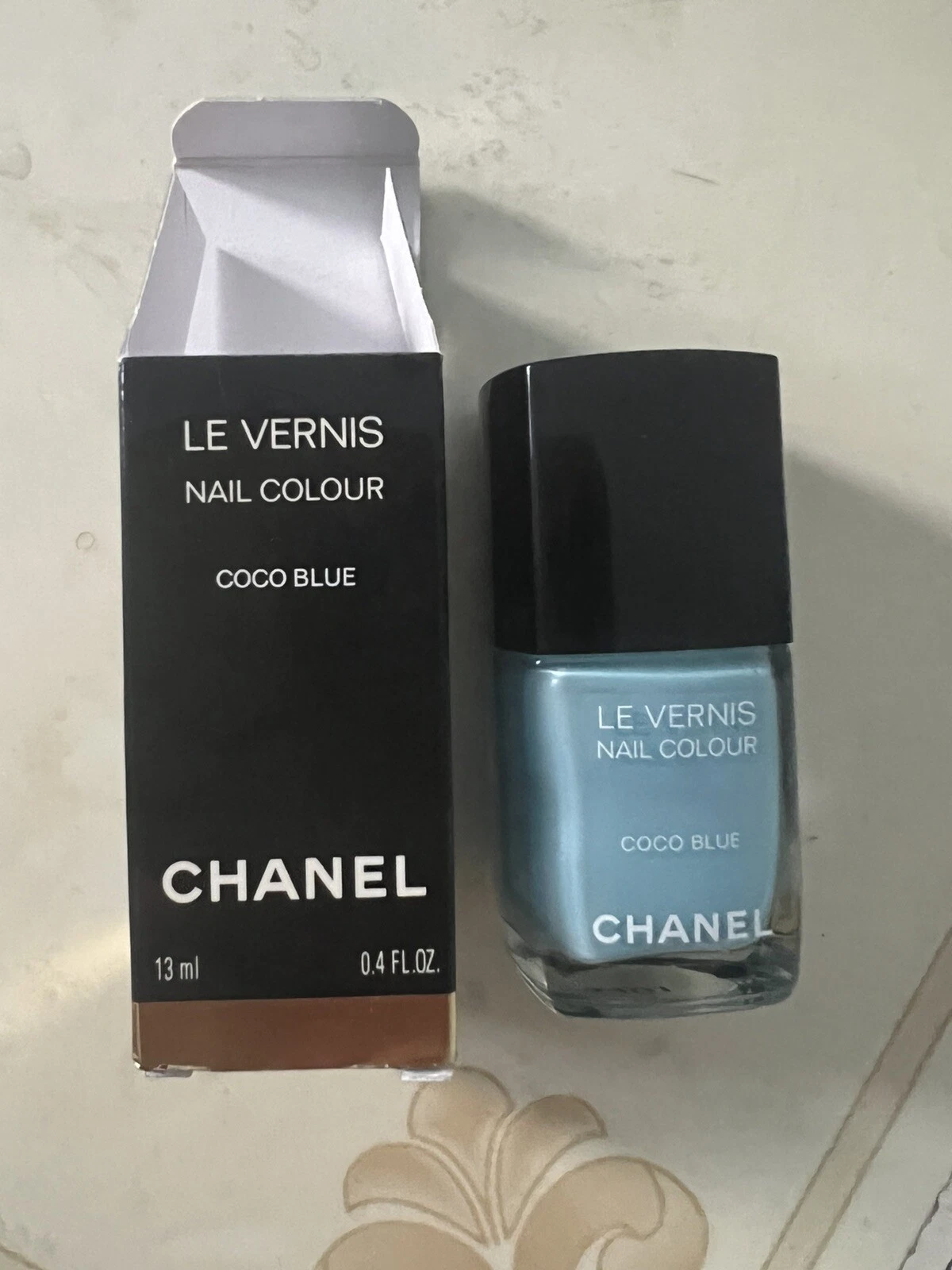 CHANEL NAIL POLISH COCO BLUE
