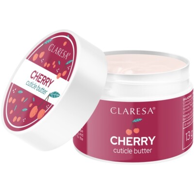 5903819812848 Cuticle Butter masełko do skórek Cherry 13g Claresa