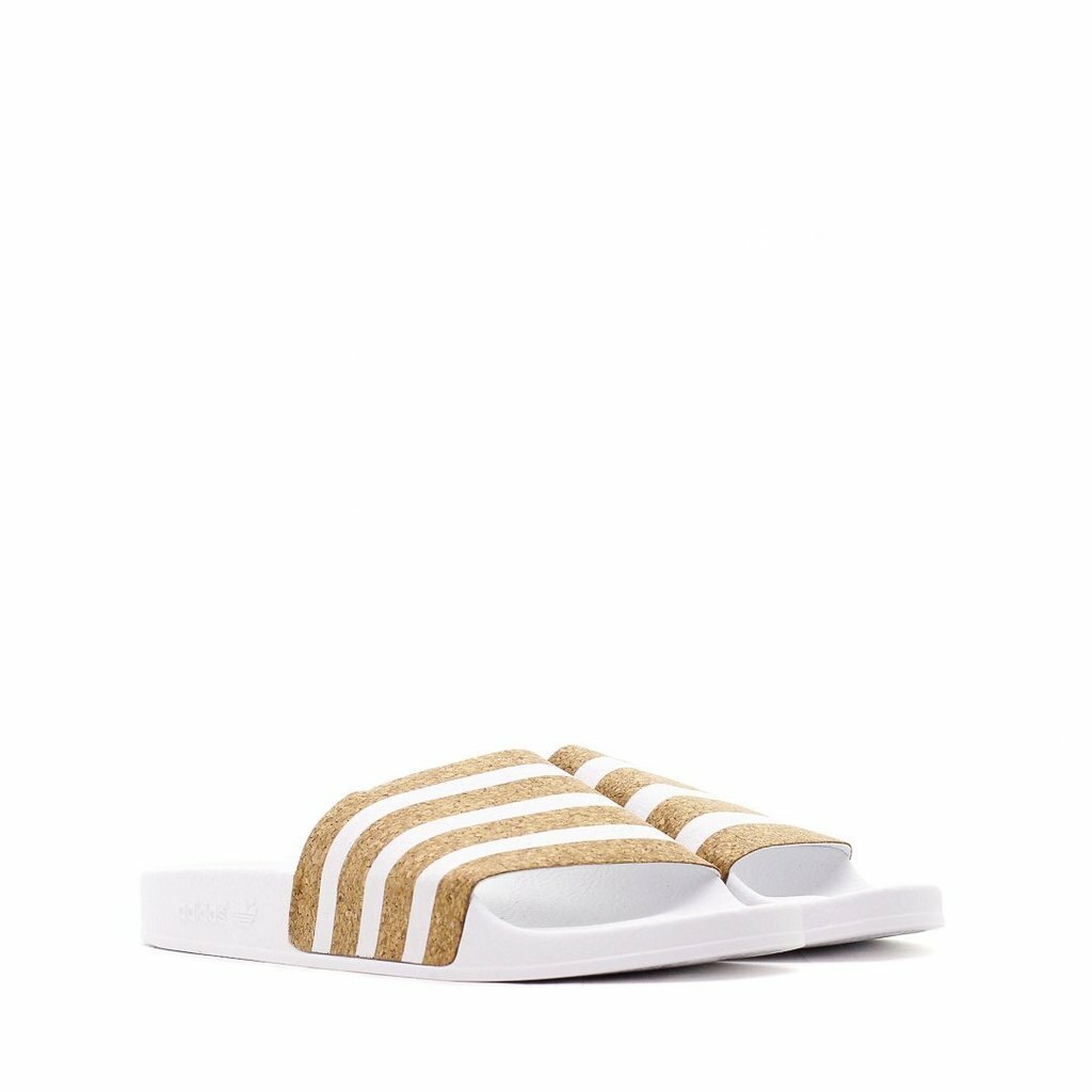 ADIDAS ADILETTE SLIDES WOMEN'S WHITE 