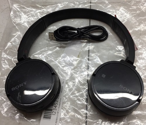 Sony MDR-ZX220BT Wireless On-Ear Headphones Black | eBay