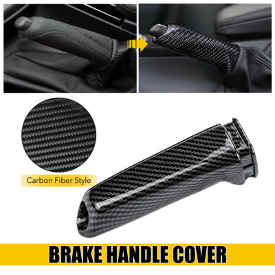 ABS Carbon Fiber Handbrake Brake Handle Cover FOR BMW E46 E90 E92 F30 F32 F80