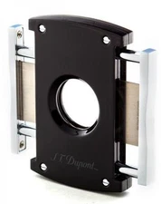 S.T. Dupont MaxiJet Cigar Cutter, Black Lacquer, 003265 (3265), New In Box