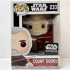 VAULTED Funko Pop! Star Wars - Count Dooku - Smuggler's Bounty Exclusive #233