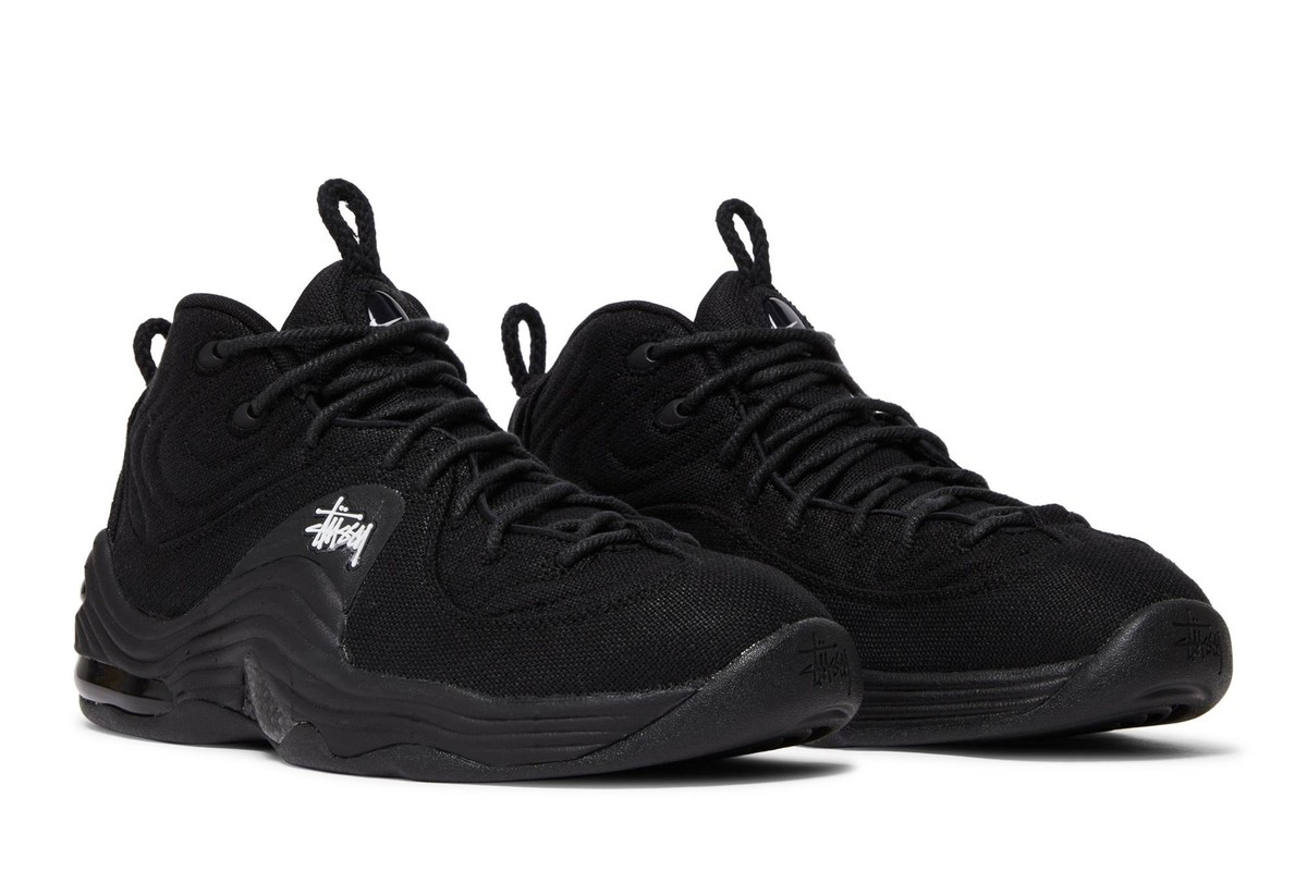 Size 5.5 - Nike Stussy x Air Penny 2 Black for sale online Size 5.5 - Nike Stussy x Air Penny 2 Black for sale online