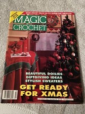 Magic Crochet October 1994 Number 92 Get Ready For Xmas
