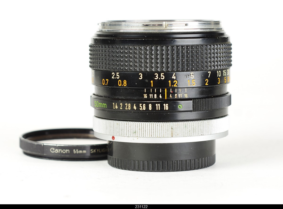 Lens CANON FD 50mm/1:1.4 - 1.4/50mm Silver Nose | eBay