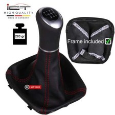 Seam Red Gear Shift Knob 14mm For Mercedes W203 Cl203 S203 C209 Clc A209 C Class