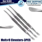 3PCS Dental Molt #9 Periosteal Elevator Surgical Reflecting Mucoperiosteum Tools